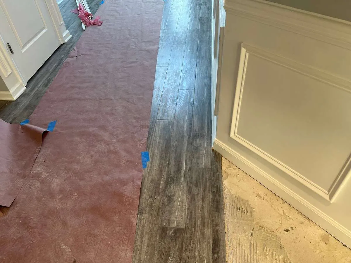 Completed marble shower restoration in Marblehead